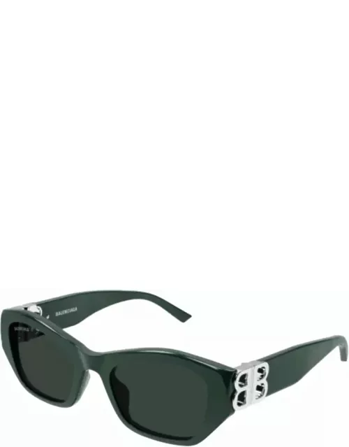 Balenciaga Eyewear Bb 0311 - Green Sunglasse