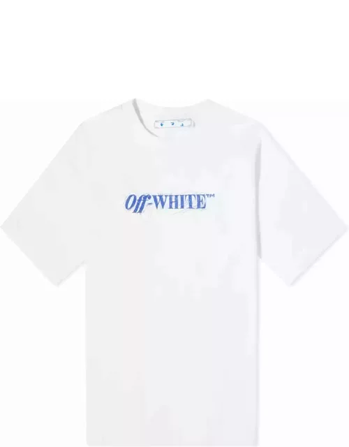 Off-White Cotton Logo T-shirt Dres