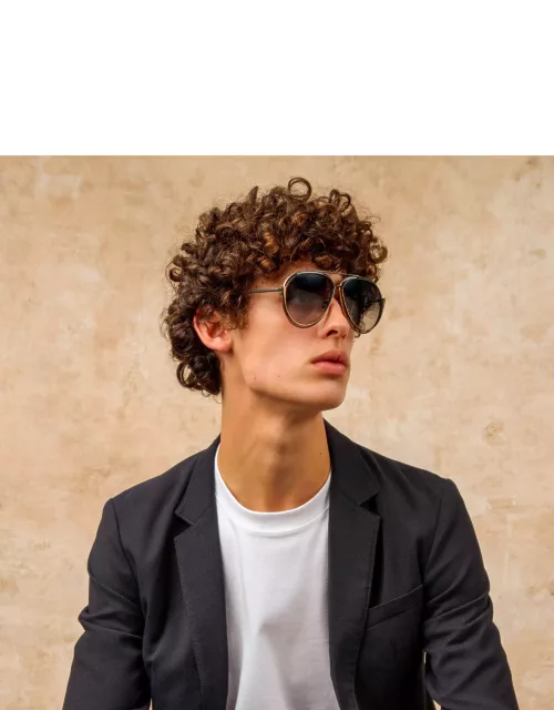 Men's Francisco Aviator Sunglasses in Nicke