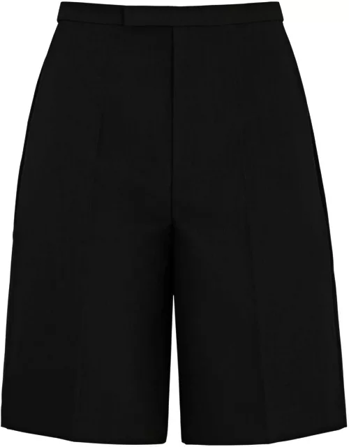 Rohe Wool Shorts - Black - 36 (UK8 / S)