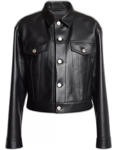 Small Fit Leather Jacket