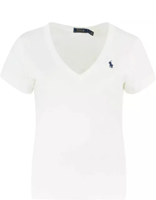Logo Cotton T-shirt Polo Ralph Lauren