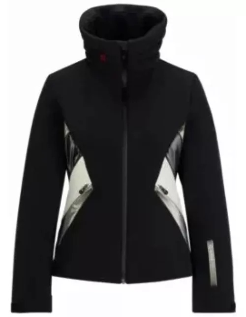 BOSS x Perfect Moment down-filled ski jacket- Black Women's Winter Outfit