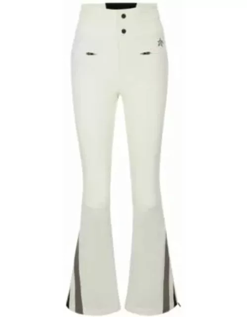 BOSS x Perfect Moment ski trousers with stripes and branding- White Women's Exclusive