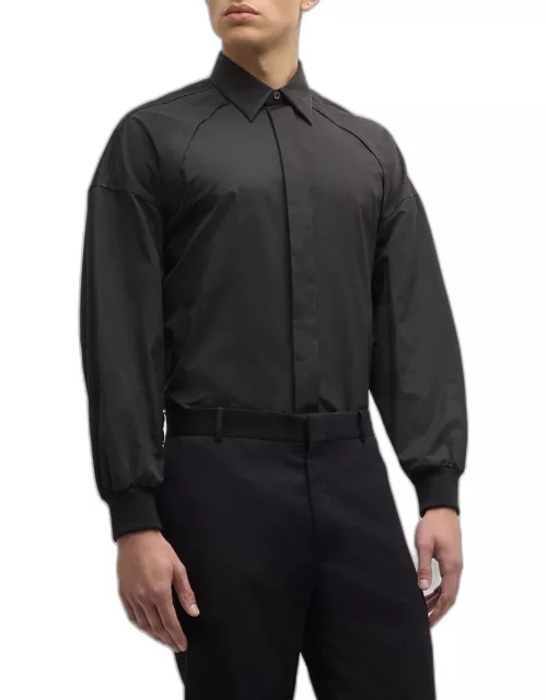 Men's Harness Drop-Shoulder Dress Shirt