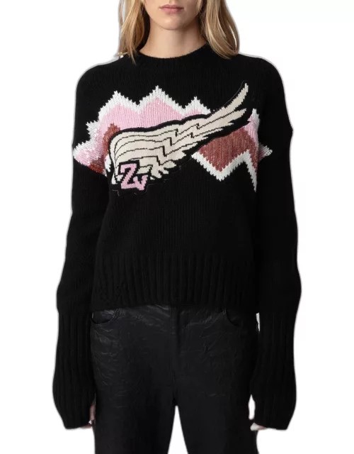 Bleez Wings Cashmere Sweater