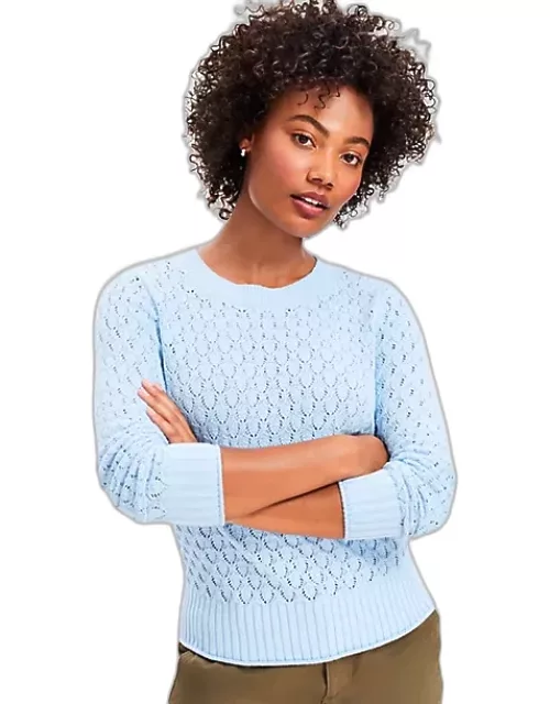 Loft Pointelle Sweater