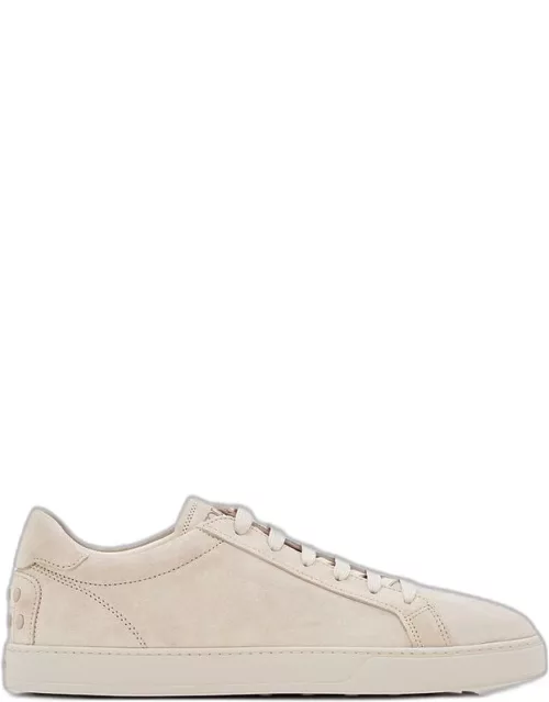 Tod's Lace Up Sneakers Beige