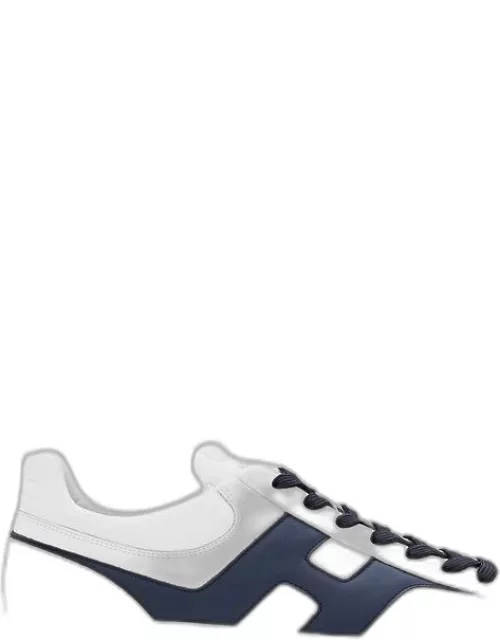 Hogan H-stripes Laced Sneakers White