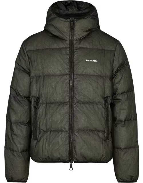 DSQUARED2 Kaban Quilted Shell Jacket - Black - 48 (IT48 / M)