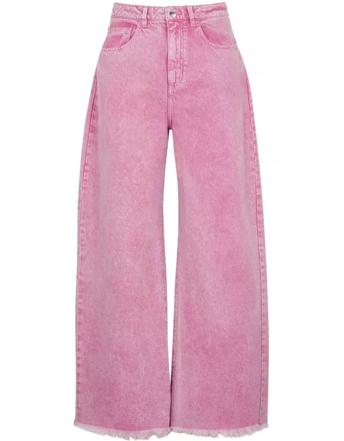 Marques' Almeida Overdyed Wide-leg Jeans - Pink - 8 (UK8 / S)