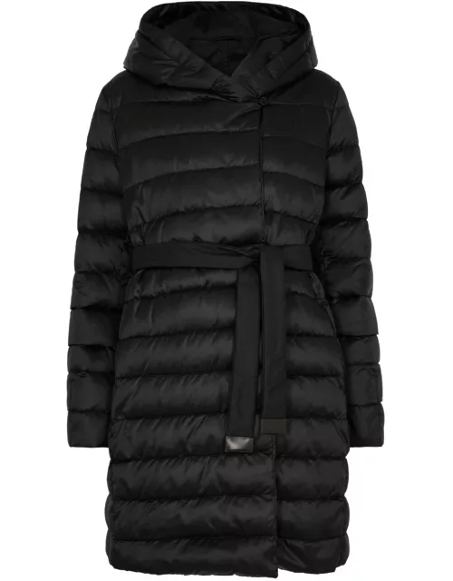 Max Mara The Cube Novef Reversible Quilted Shell Coat - Black - 8 (UK8 / S)