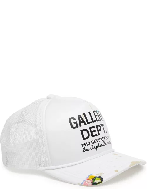 Gallery Dept. Workshop Logo-print Trucker cap - White