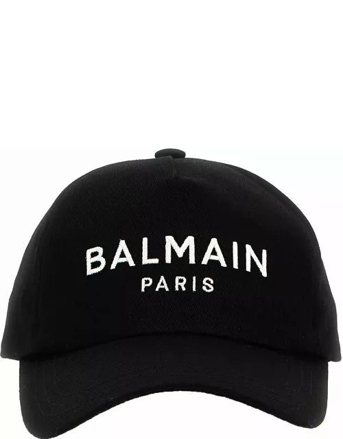 Balmain Baseball Cap With Logo