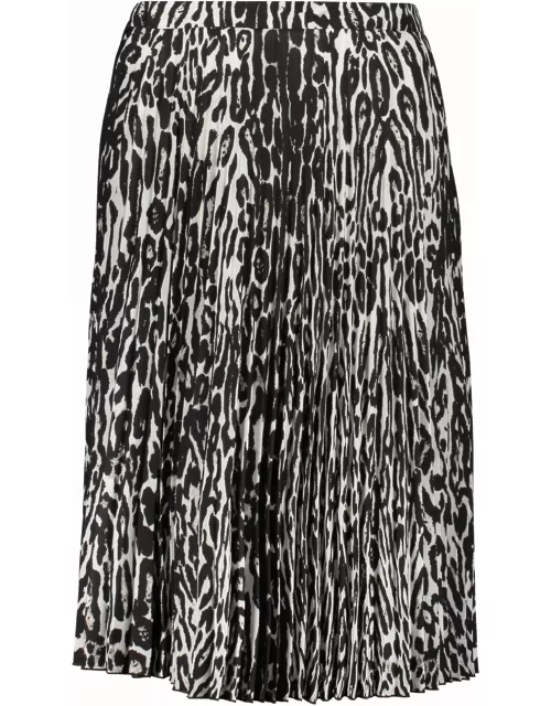 Burberry Printed Midi Skirt