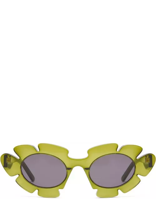 Loewe Lw40088u - Cactus Green Sunglasse
