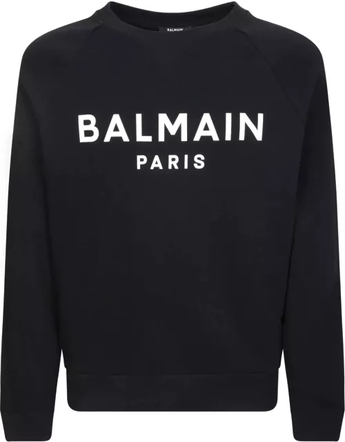 Balmain Cotton Crew-neck Sweatshirt