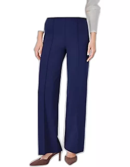Ann Taylor The Side Zip Straight Pant in Twil
