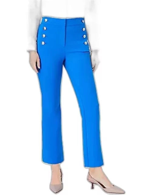 Ann Taylor The Petite Sailor Flared Ankle Pant