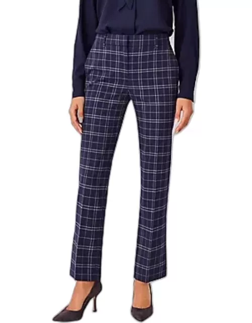 Ann Taylor The Eva Ankle Pant in Plaid - Curvy Fit