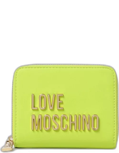 Wallet LOVE MOSCHINO Woman colour Lime