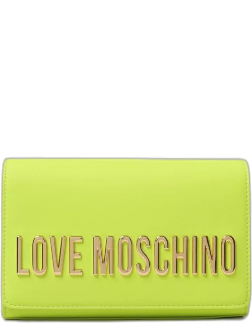 Crossbody Bags LOVE MOSCHINO Woman colour Lime