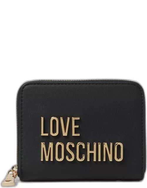 Love Moschino wallet in synthetic leather with logo
