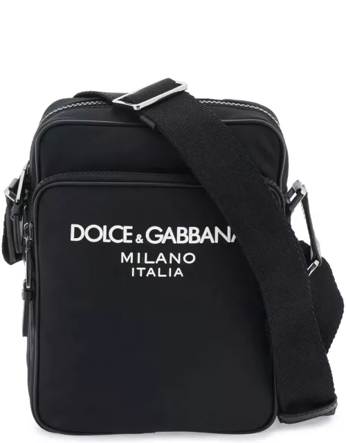 DOLCE & GABBANA nylon crossbody bag