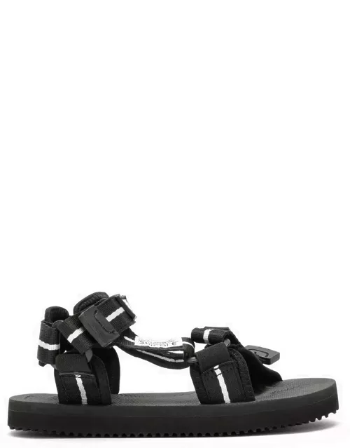 Black x Suicoke nylon sandal