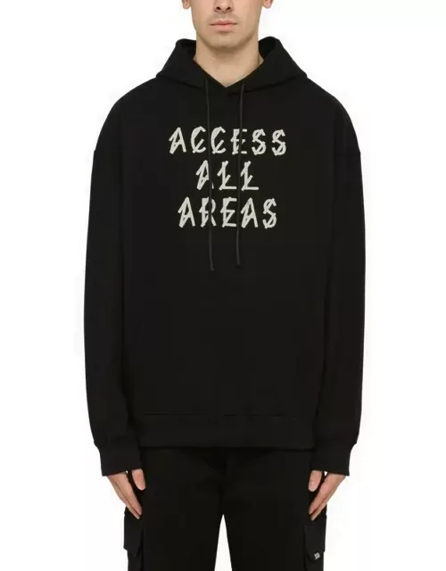 Black Access All Area hoodie