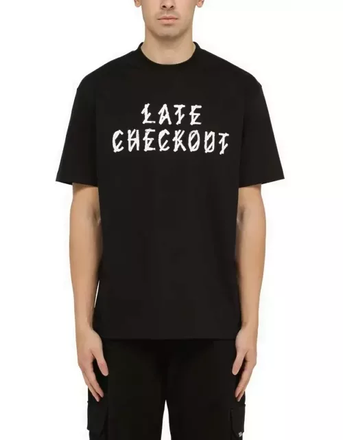 Late Checkout t-shirt black