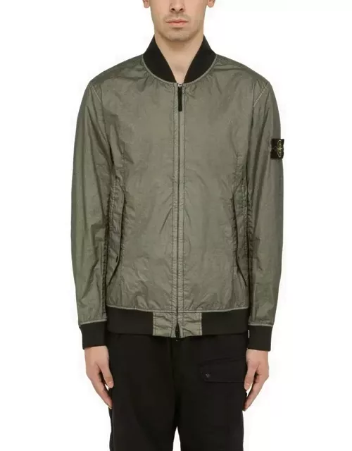 Lightweight moss-coloured technical jacket