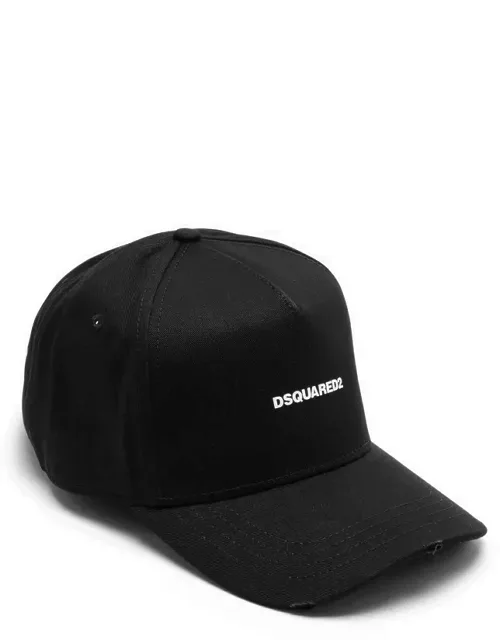 Black and white cap
