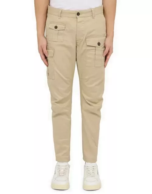 Sexy cargo pants beige