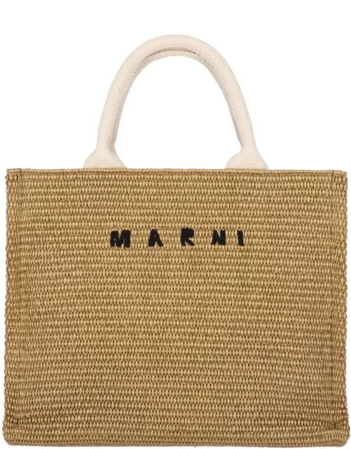 Marni Logo Small Tote Bag
