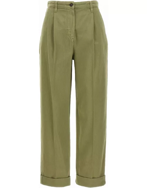 Etro Cropped Chino Trouser