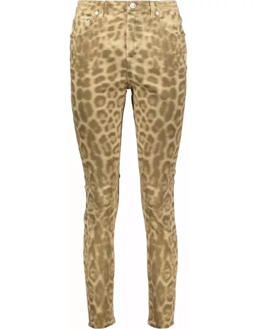 Burberry Leopard Print Skinny Jean
