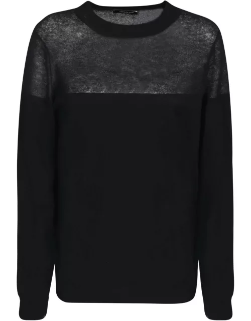 Fabiana Filippi Premium Yarn Black Sweater