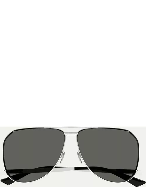 Men's SL 690 Dust Metal Aviator Sunglasse