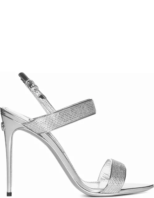 Dolce & Gabbana Kim Dolce & gabbana - Keira Metallic Leather Sandal