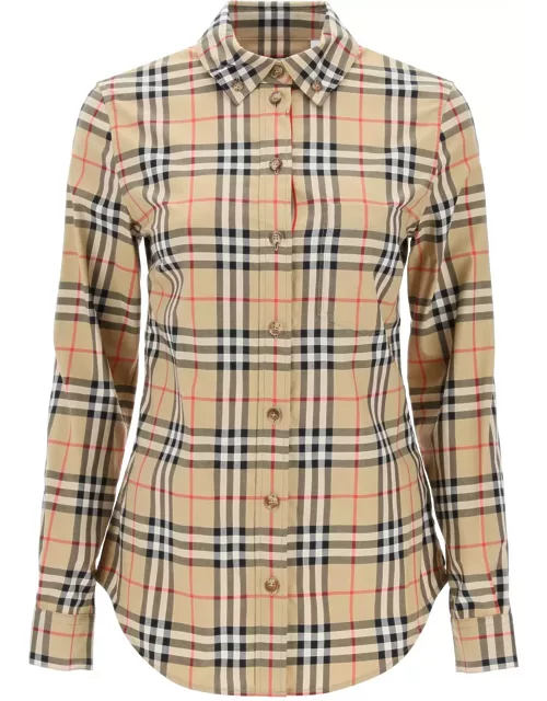 BURBERRY Lapwing button-down shirt with Vintage Check pattern