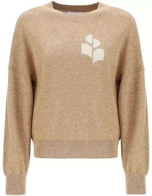 MARANT ETOILE Marisans sweater with logo intarsia