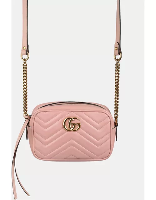 Gucci Pink Calfskin Mini Camera Bag