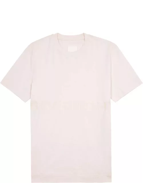 Givenchy Logo-embroidered Cotton T-shirt - Pink