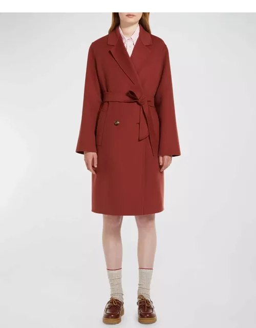 Flirt Double-Breasted Wool-Blend Coat
