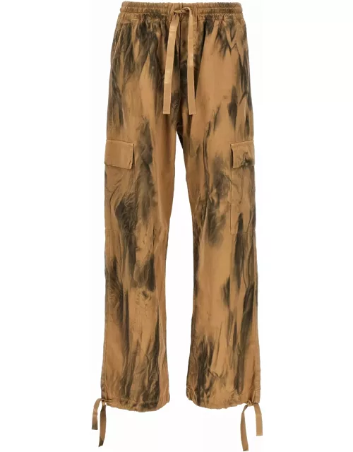 MSGM Dirty-effect Cargo Pant