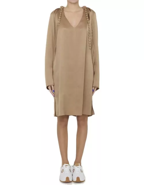 Loewe Long-sleeved Chained Dres