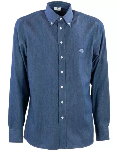 Etro Long-sleeved Button-up Shirt