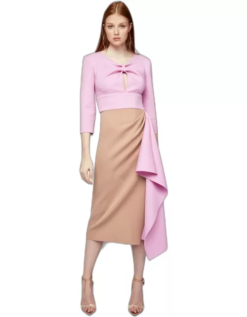 Isabel Sanchis Foppolo 3/4 Sleeve Dres
