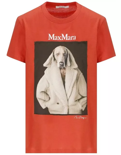 Max Mara Graphic Printed Crewneck T-shirt